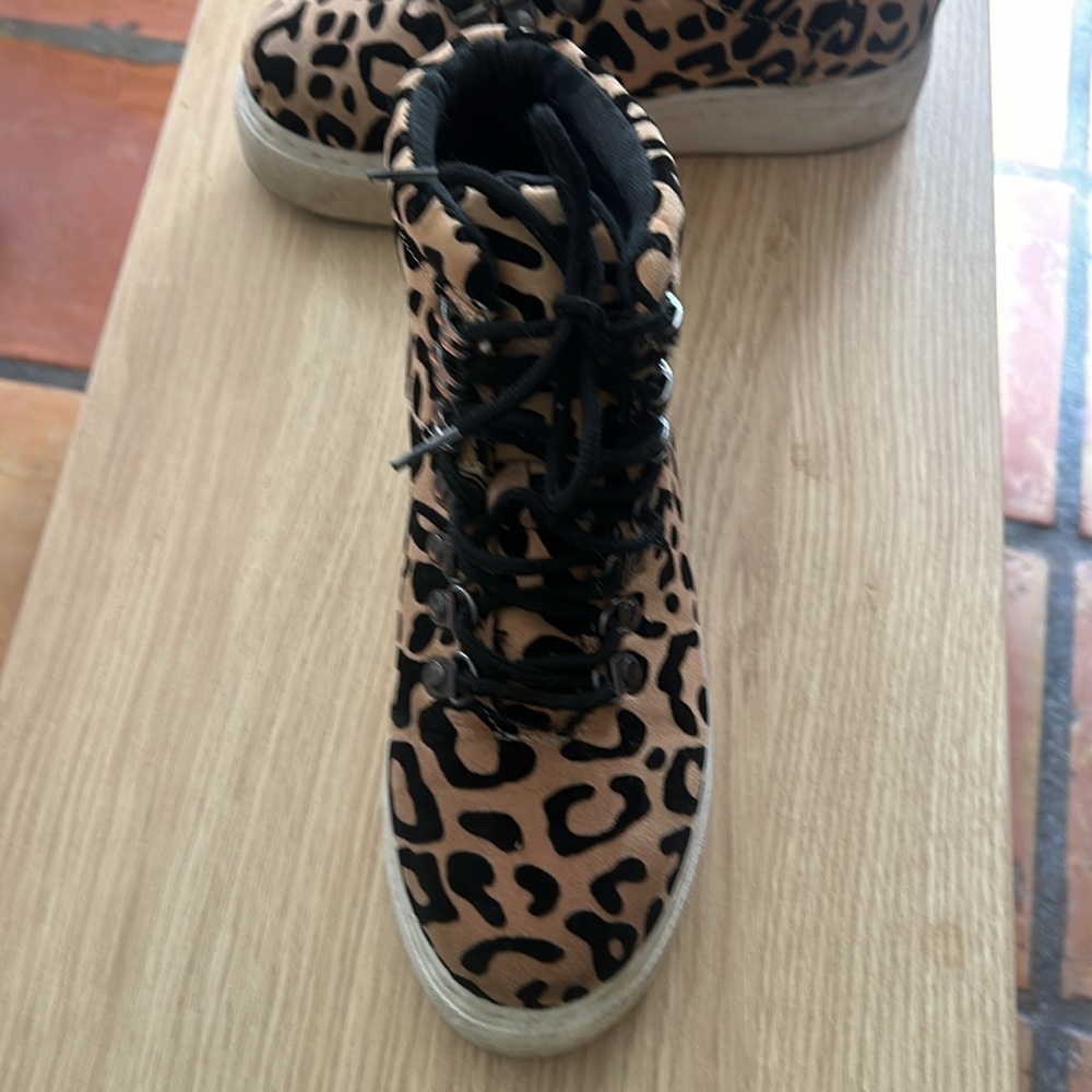Leopard platform sneakers - Picture 4 of 4